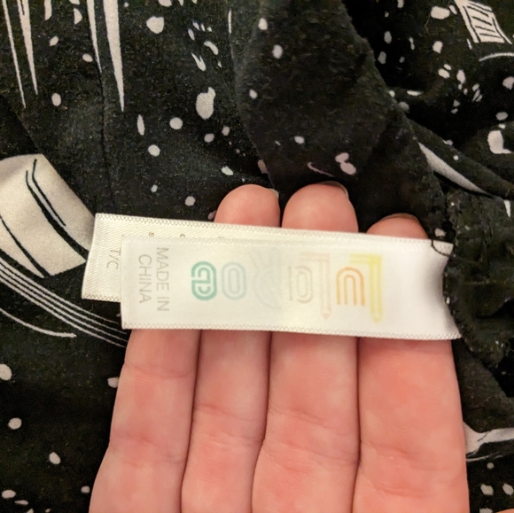 Lula Roe 50th Anniversary Space Moon Walk Leggings - Picture 3 of 3